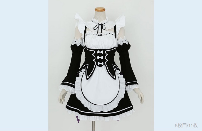 Костюм горничной SoftLine Collection Jane (платье, передник и головной убор), черный, M/L 0T-00007034 - Soft Line collection - Ролевые эротические костюмы горничные - Купить