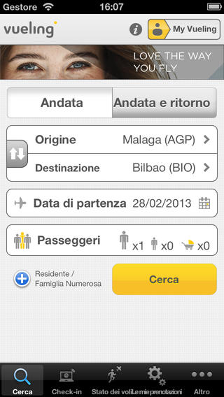 SCARICARE APP VUELING