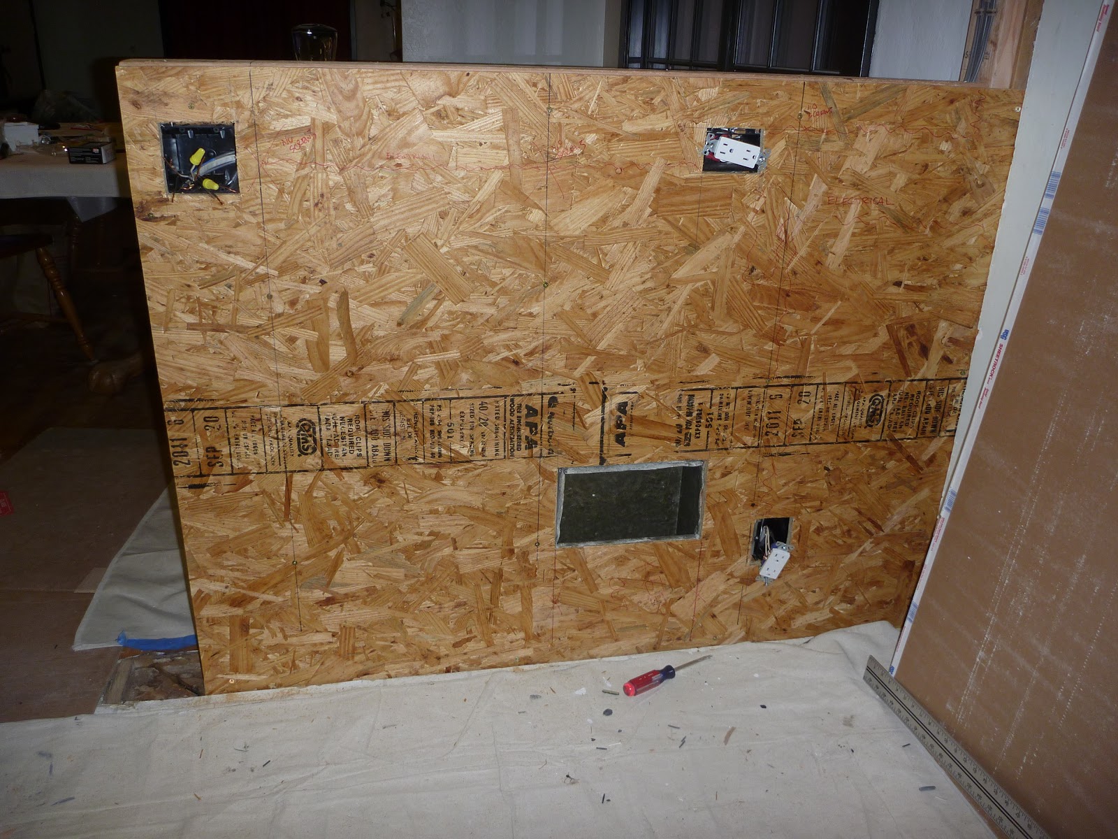 My Stupid House Building A Sturdy Half Wall Bar Top