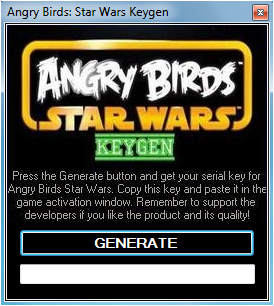 Angry Birds Star Wars Serial Key Generator Keygen …