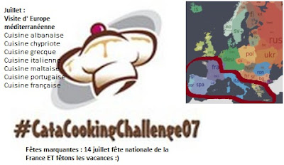 #CataCookingChallenge07 - le thème de juillet