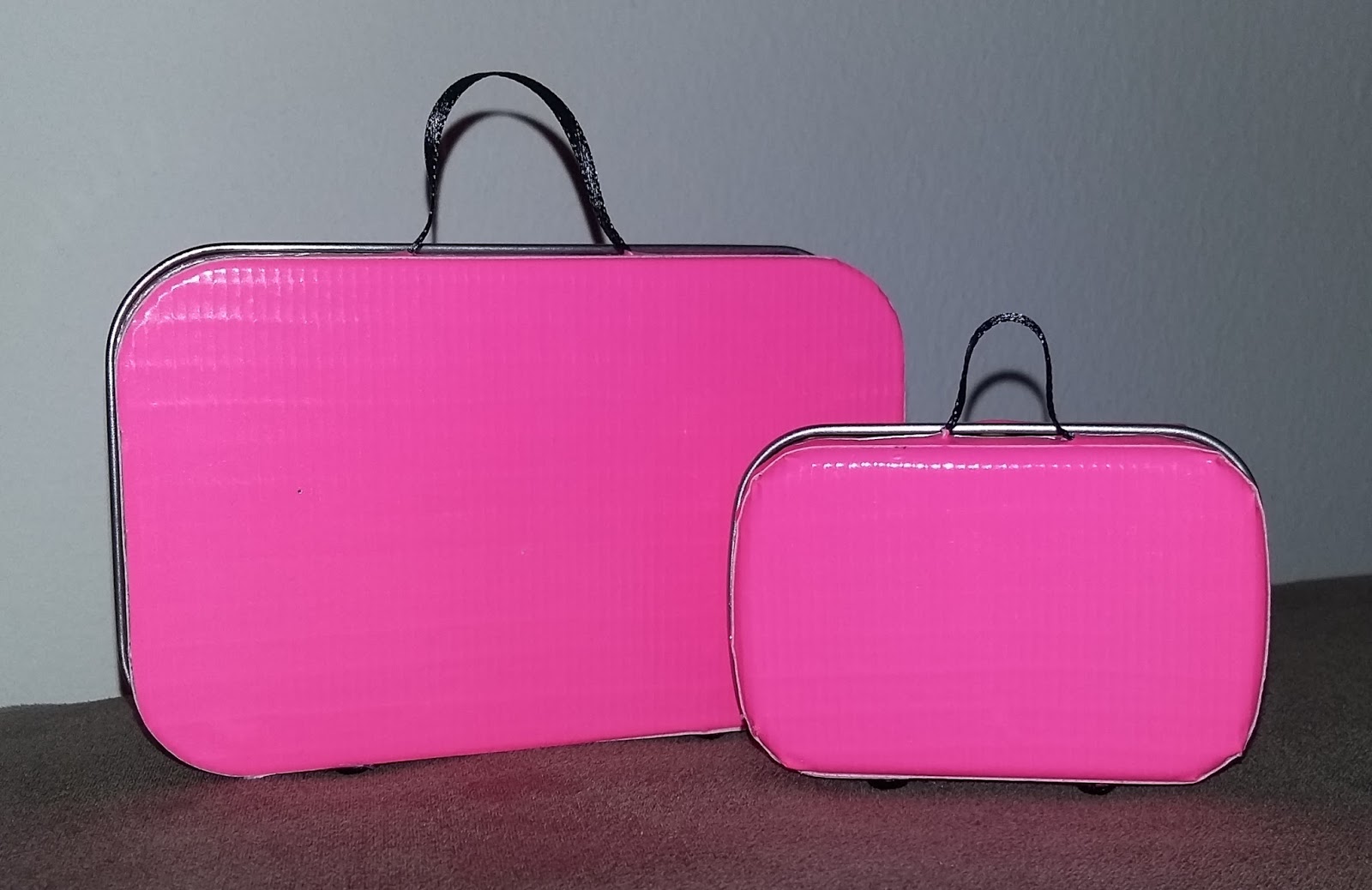 Crafter without a Cat Barbie Suitcases