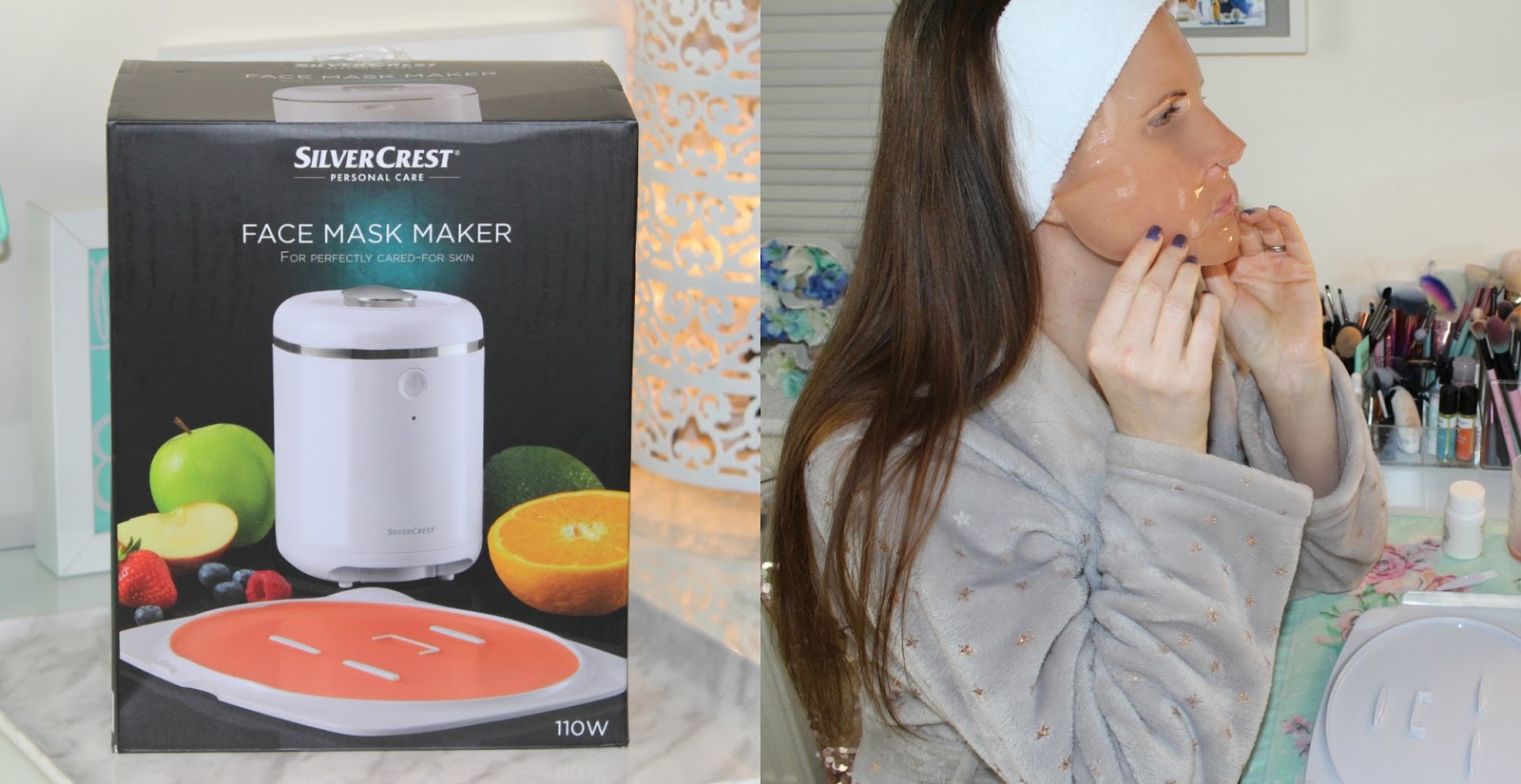Lidl Face Mask Maker Review and Demo Pink Paradise Beauty