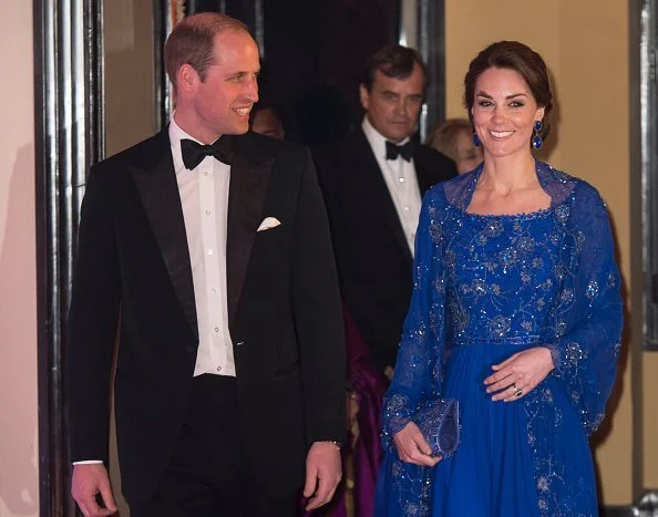 Prince William and Catherine, Duchess of Cambridge attended the Bollywood Inspired Charity Gala at the Taj Mahal Palace Hotel