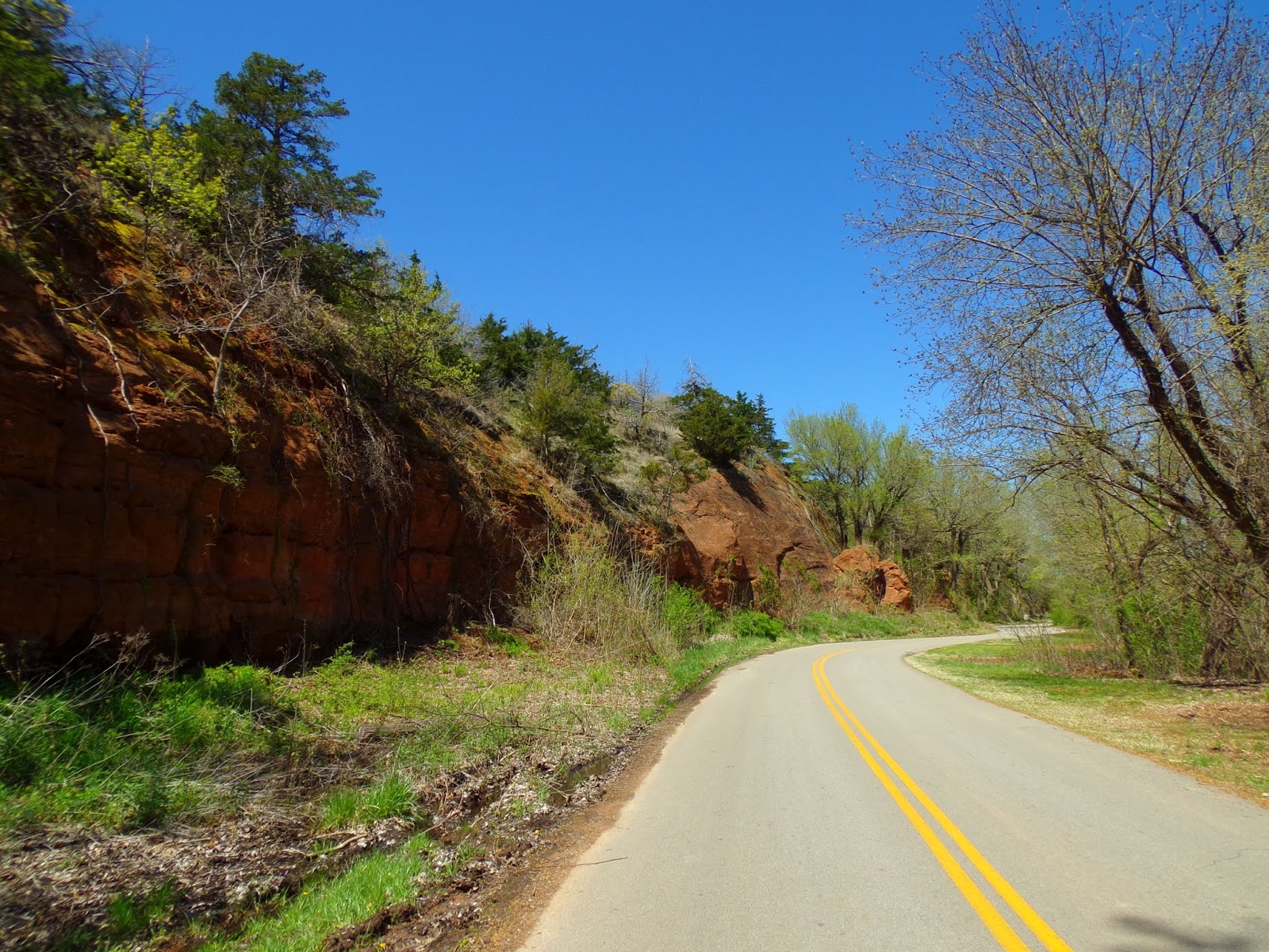 Red Rock Canyon Adventure Park, Hinton, Oklahoma April 14, 2019