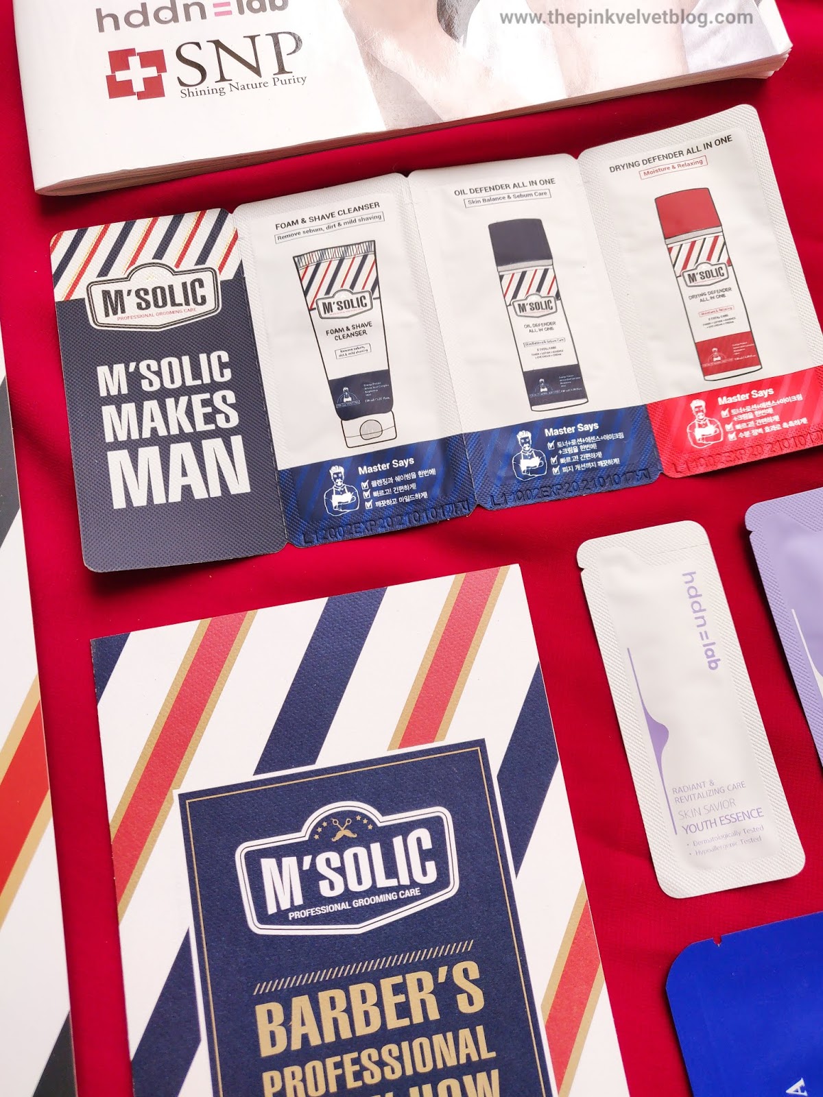 SNP Cosmetics (Korean Skincare Brand) M'Solic Men's Range SNP Cosmetics (Korean Skincare Brand) M'Solic Men's Range