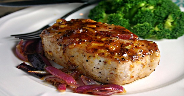Orange Mustard Glazed Pork Chops Recipe Orange Mustard Glazed Pork Chops Recipe