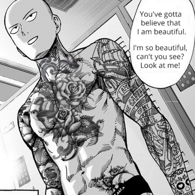 10 Epic One Punch Man Tattoos That Guarantees KO