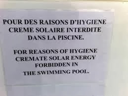 Funny French translation