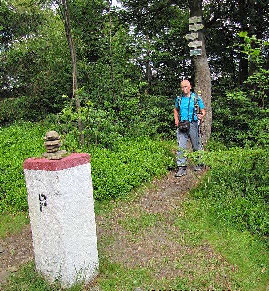 Kovadlina (989 m n.p.m.). Kovadlina (989 m n.p.m.).