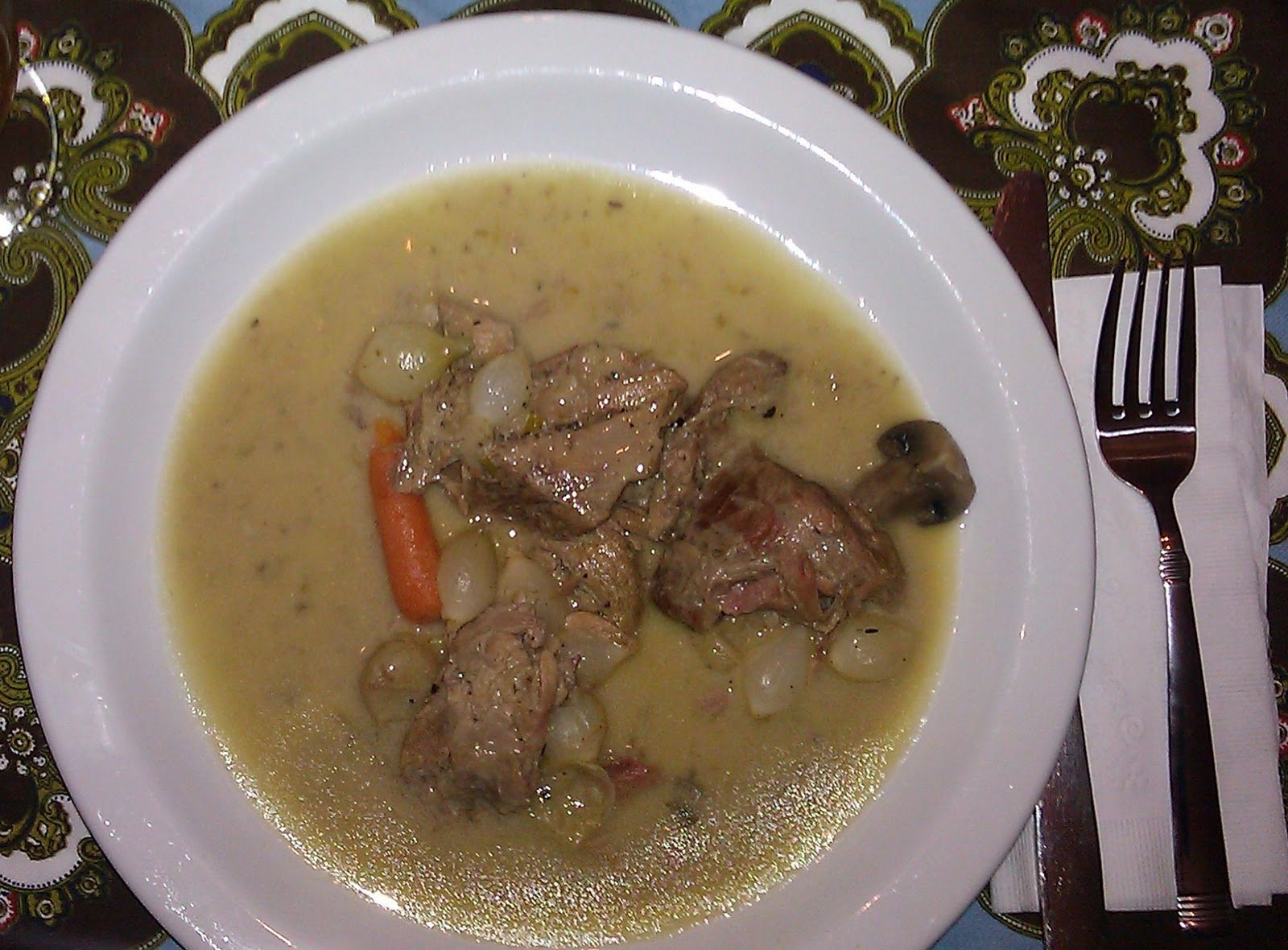 good sazon Veal in White Sauce Blanquette de Veau