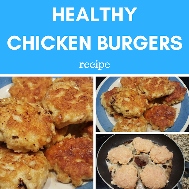 Healthy chicken burgers Keeping it Real