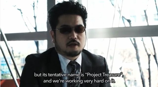 Katsuhiro Harada Nintendo Direct Project Treasure sunglasses