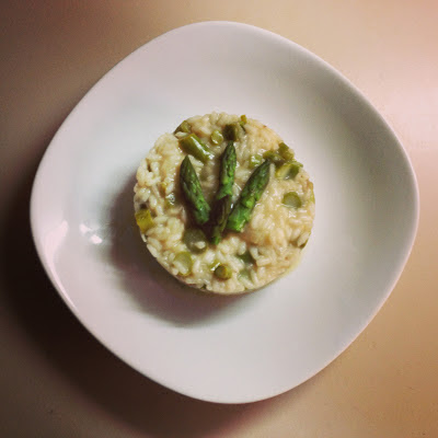 risotto agli asparagi del 