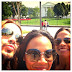 Zoe Saldaña se toma foto en las afueras de la Casa Blanca