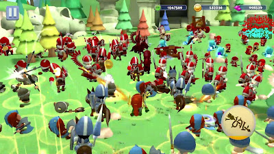 Mini Warriors Brawler Army Game Screenshot 3