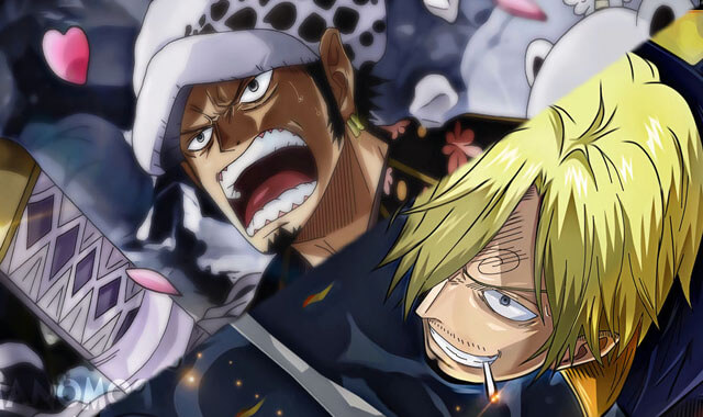 spoiler One Piece Chapter 930 Vinsmoke Sanji dan Trafalgar Law Mulai Beraksi
