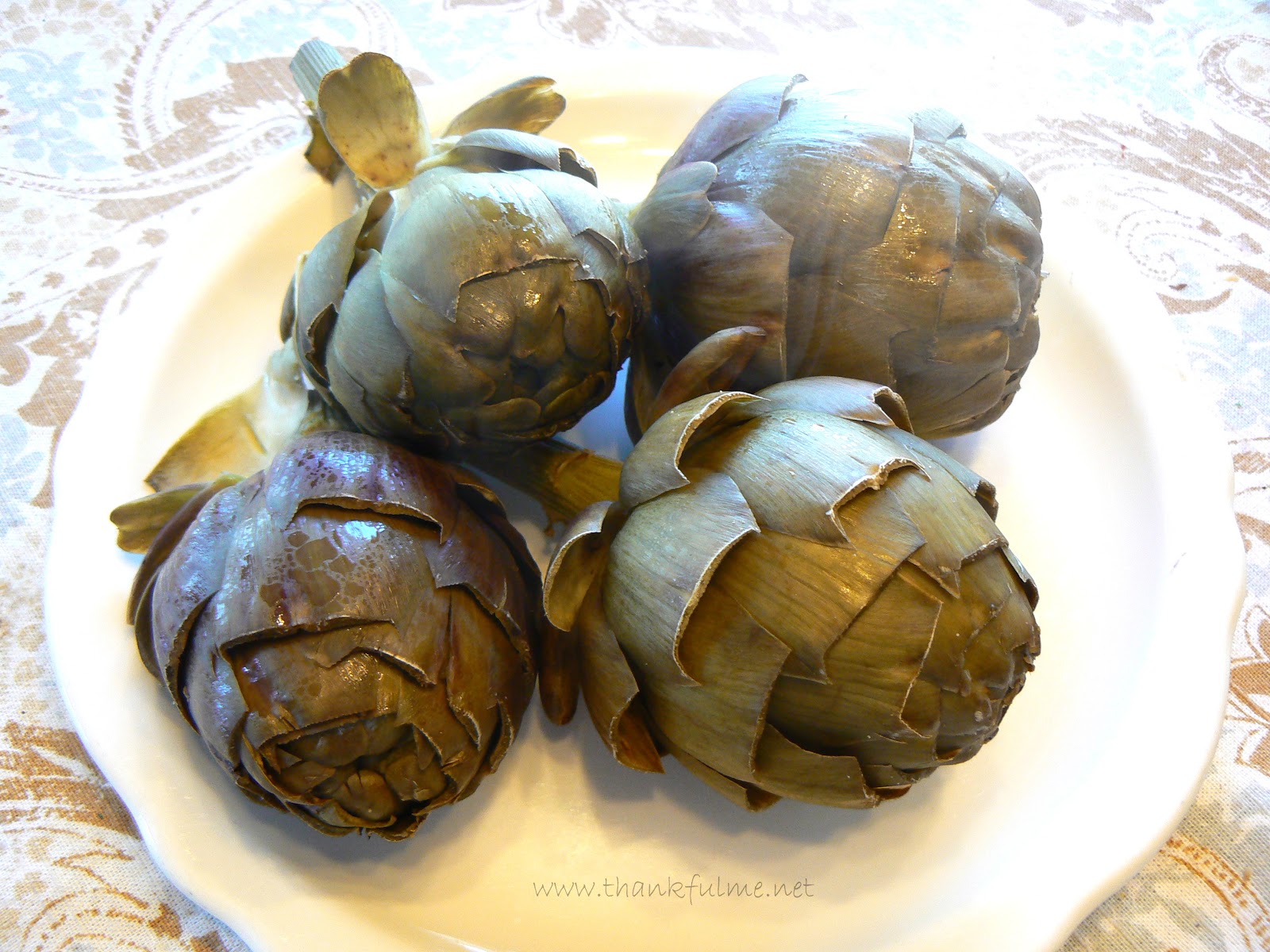Monday Morning in the Kitchen Artichokes