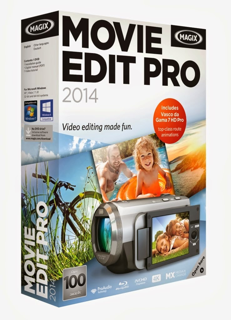 تحميل برنامج ماجيكس لتحرير وإنشاء الفيديوهات MAGIX Movie Edit Pro 2014