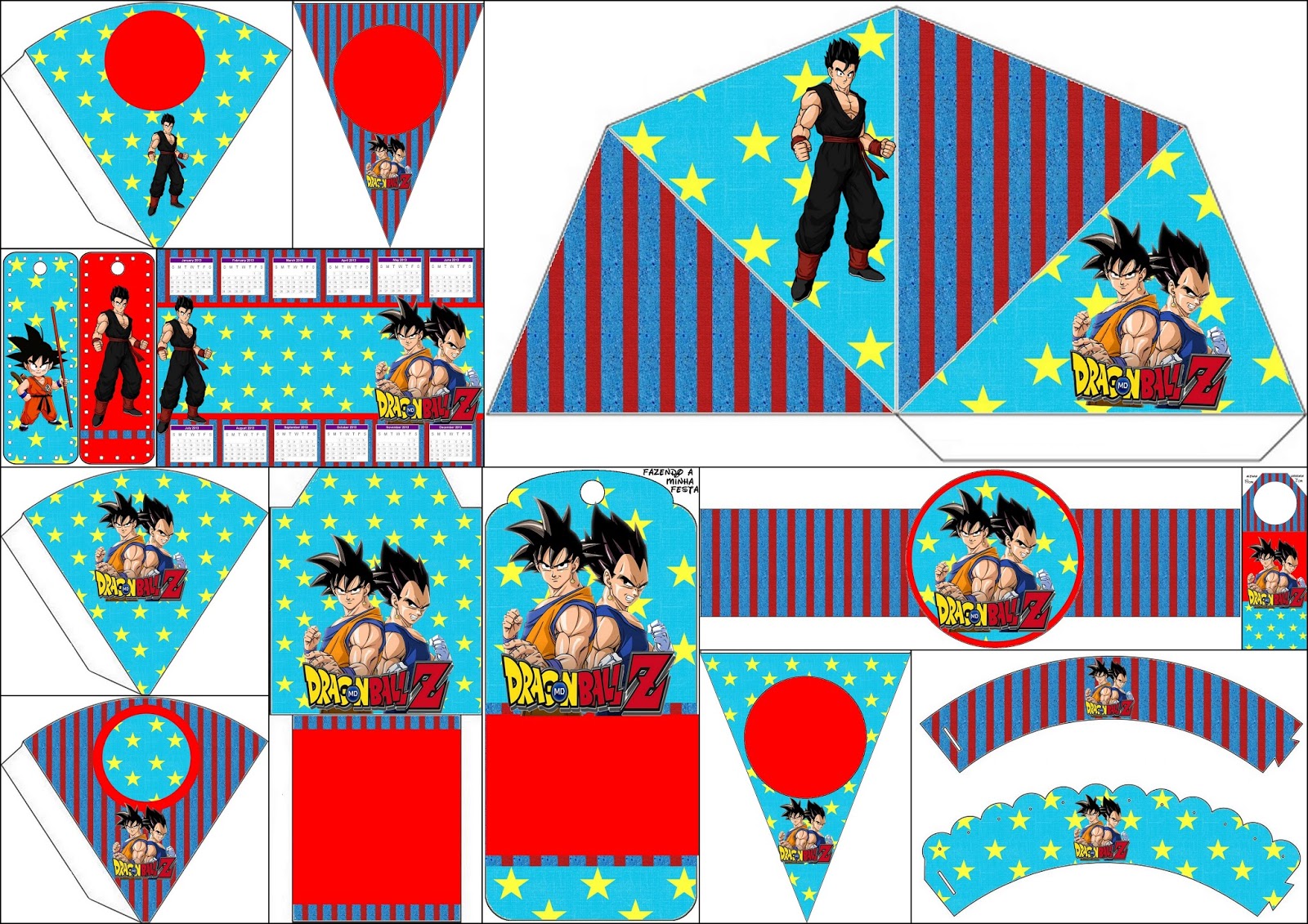 Dragon Ball Z Free Party Printables Oh My Fiesta For Geeks