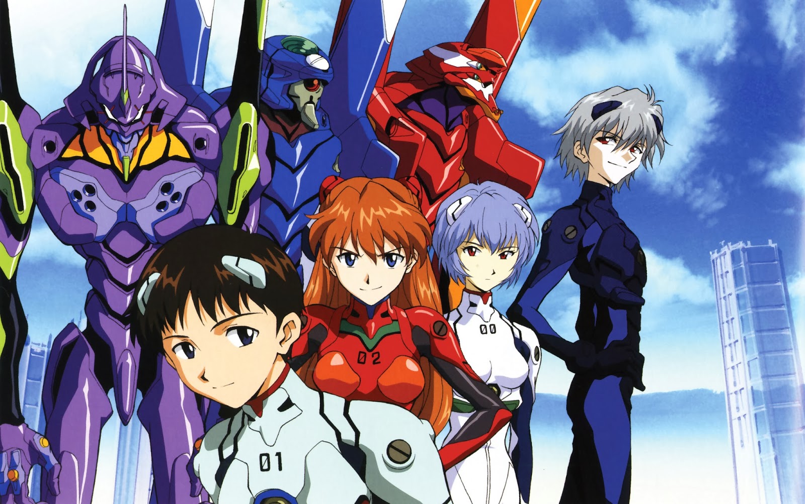 Neon Genesis Evangelion Latino 360p Doblaje