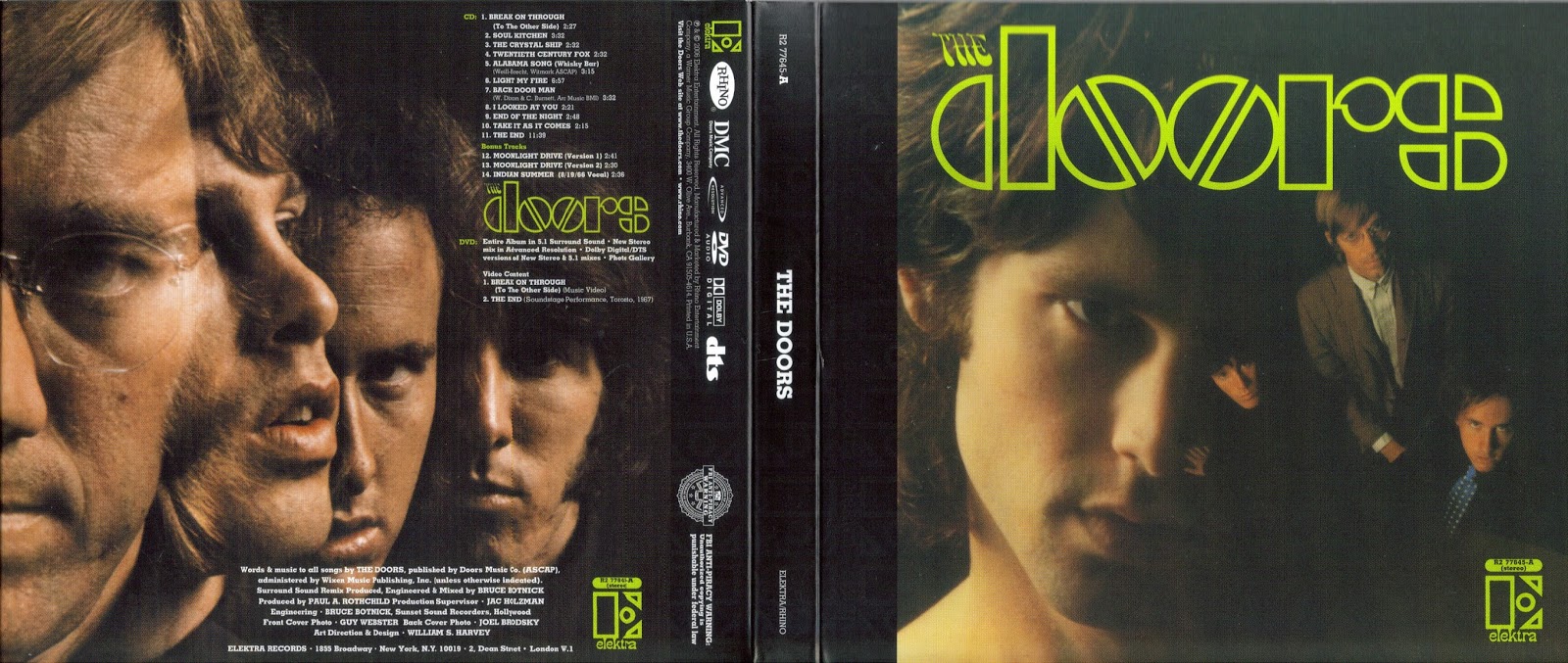 MÚSICA PARA TODOS THE DOORS DISCOGRAFIA