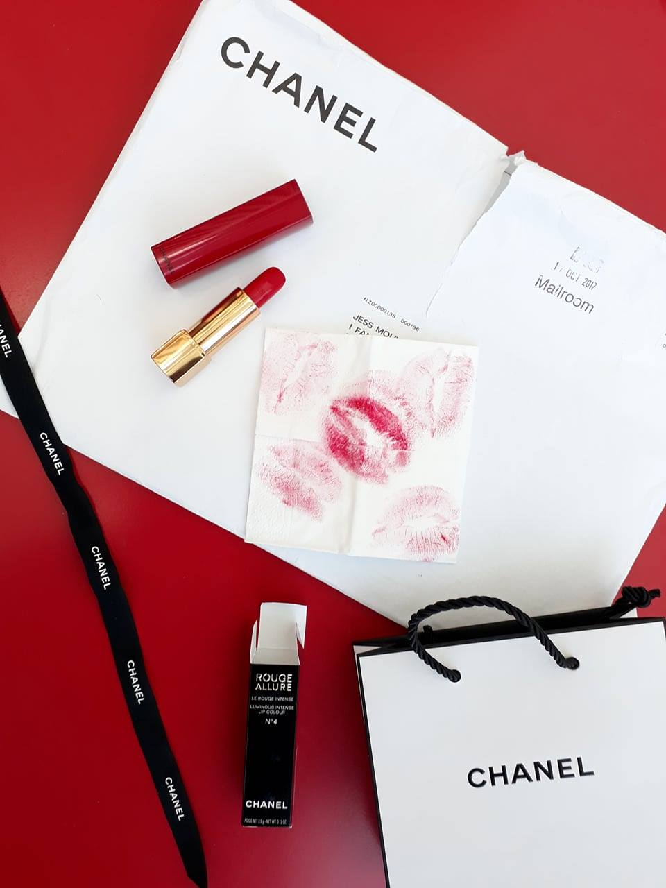 Chanel's Collection Libre 2017 Numeros Rouges: Rogue Allure N°4 Lipstick