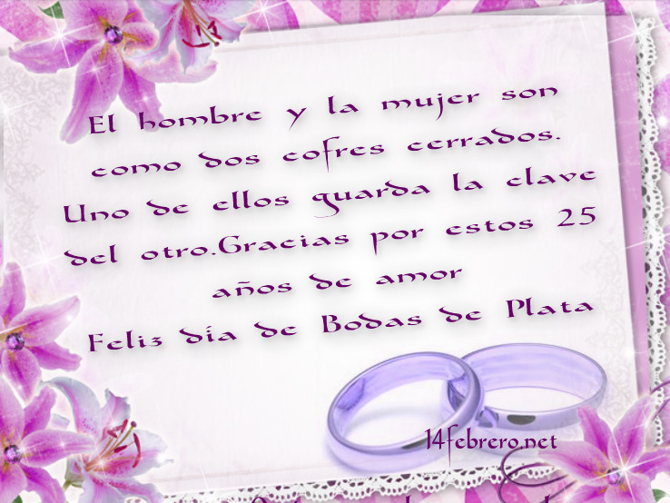 Dedicatorias para bodas de oro o plata frases amor