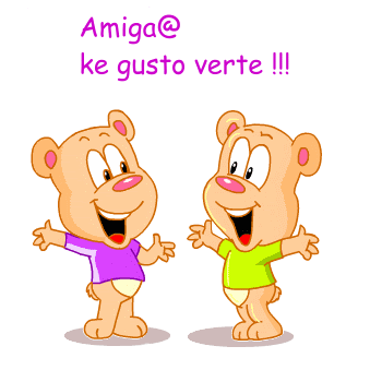 Para el muro: Amiga que gusto verte!!!