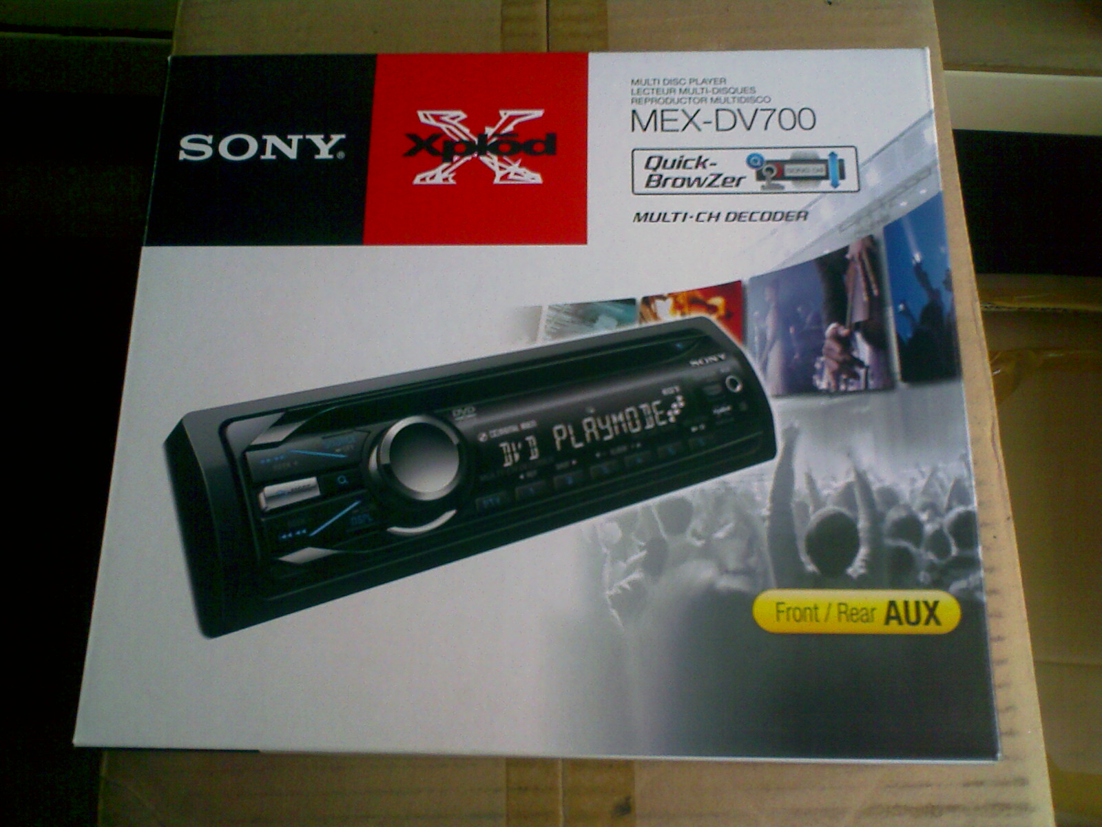 4U Easy Life Sony Car DVD/VCD/MP3 Player MEXDV700