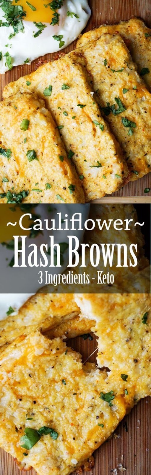 CAULIFLOWER HASH BROWNS Moms Cooking