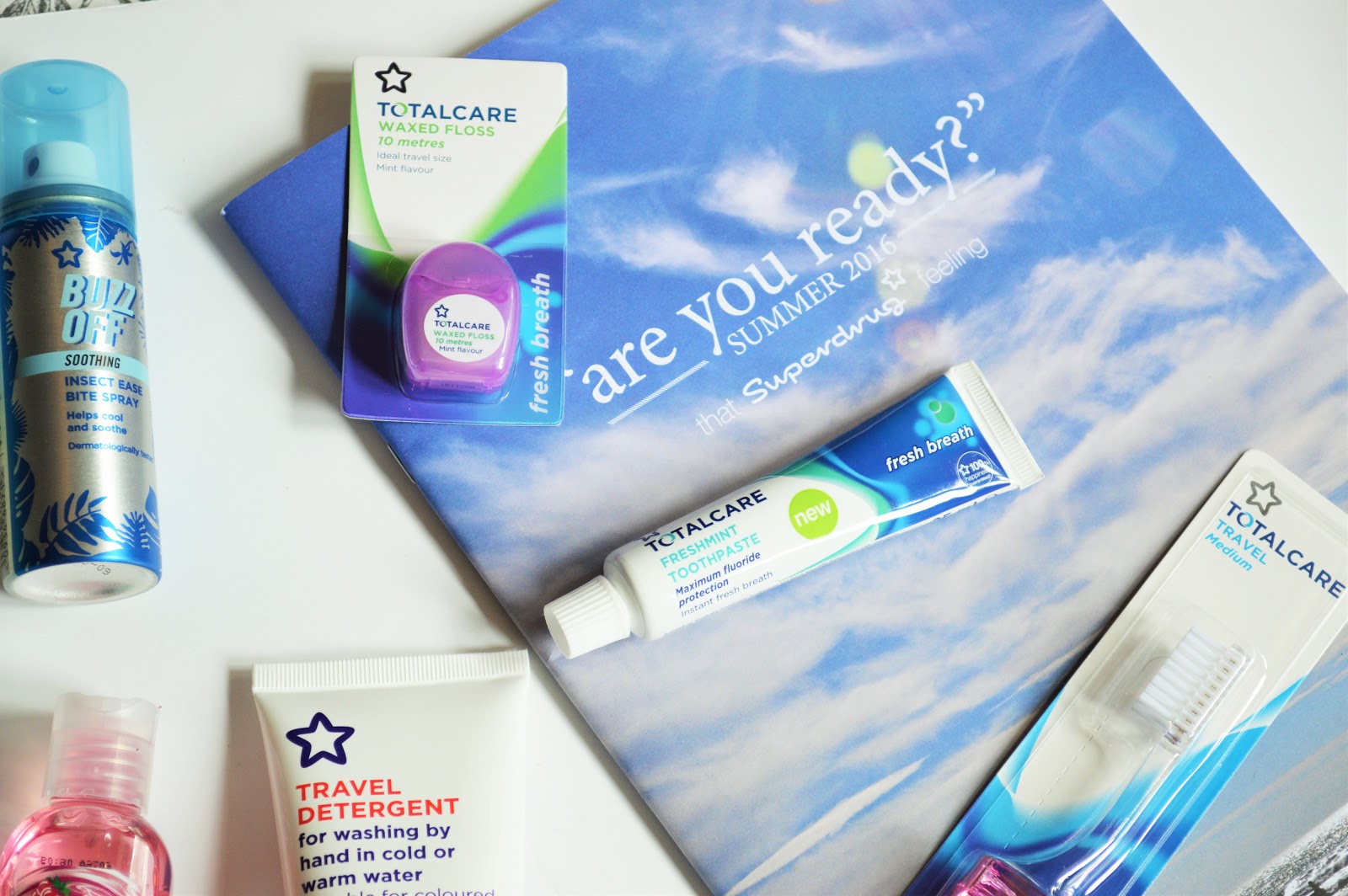 Superdrug Travel Essentials Sophie Rose