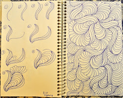 zentangle drawing patterns fill sketch background doodle easy drawings doodles quilting draw sketchbook zentangles pattern sketches step tangle quilt plumes
