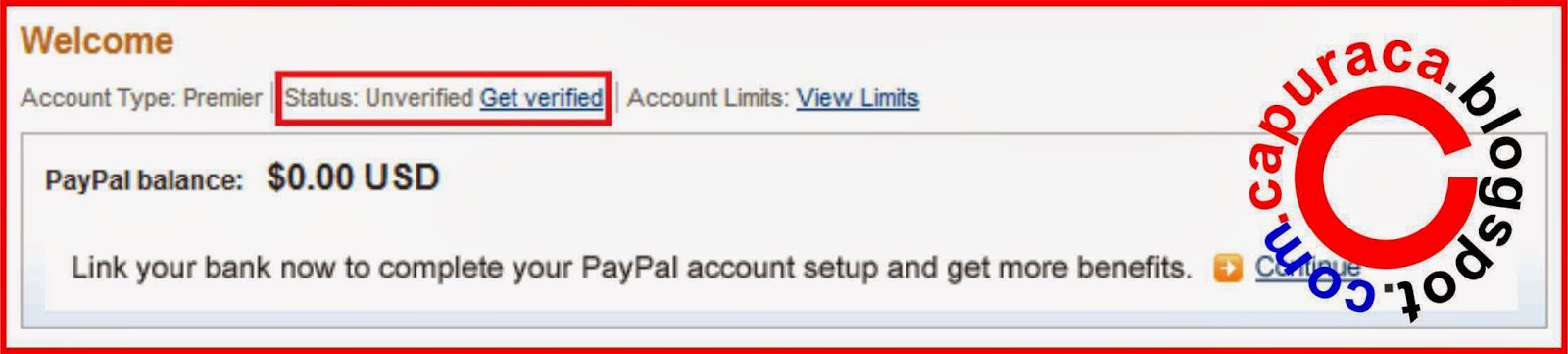 Verifikasi Paypal menggunakan Payoneer