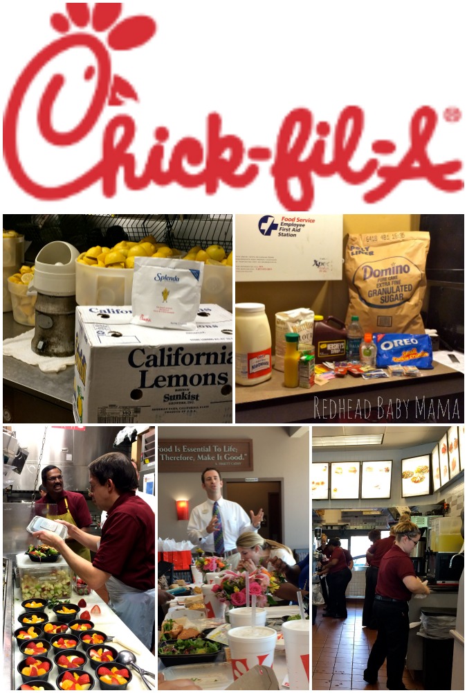 Mom Ambassadors for Chick-fil-a are among the first to know about new products! 