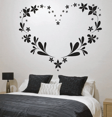 Gambar motif stiker dinding kamar tidur terbaru Gambar motif stiker dinding kamar tidur terbaru