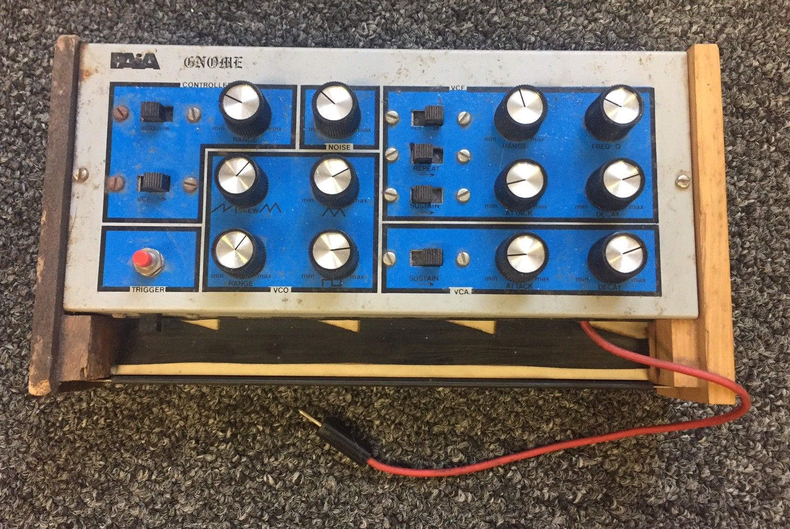 MATRIXSYNTH PAIA GNOME VINTAGE ANALOG SYNTHESIZER MICRO SYNTH