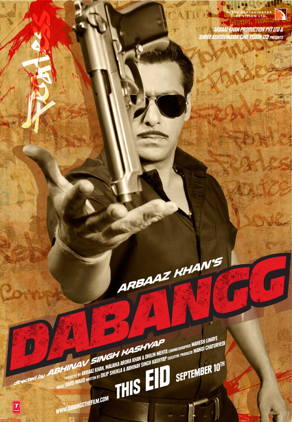 mediafire LINK Site: Dabangg (2010) BRRip mediafire link