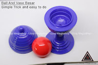 Jual alat sulap ball and vase besar Jual alat sulap ball and vase besar