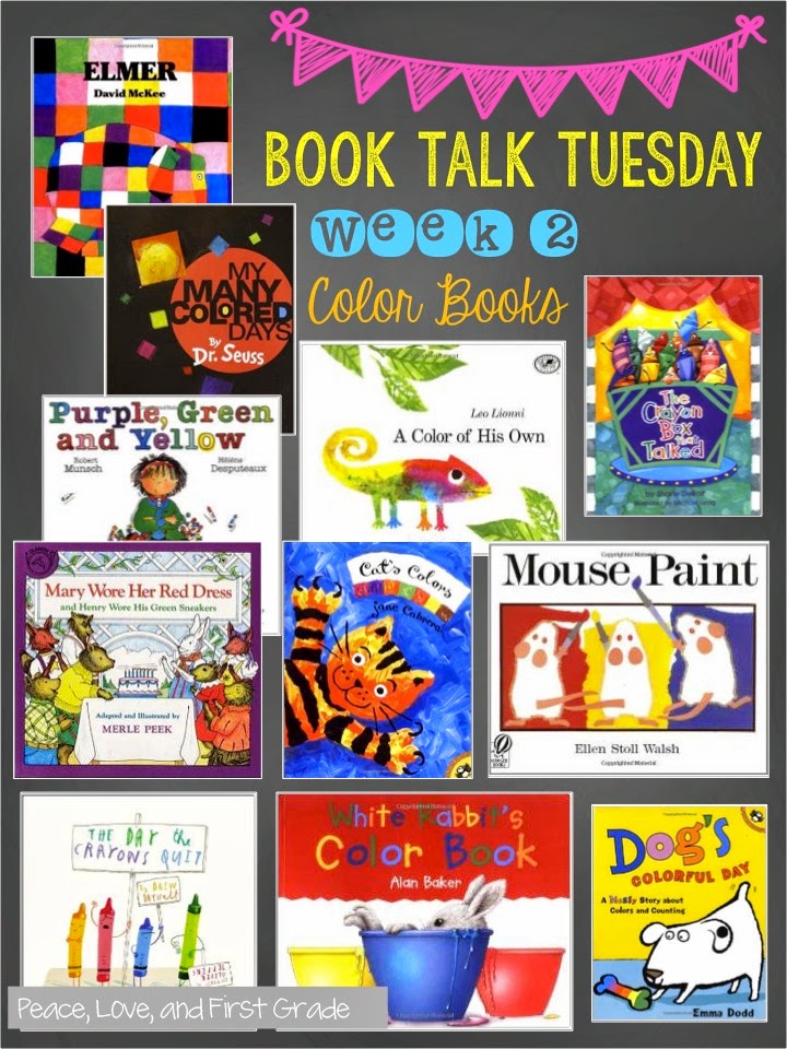 11 Favorite Color Books | Peace, Love, and First Grade
