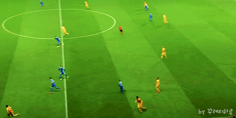 사각지대로 꽂는 라키티치.gif | 인스티즈