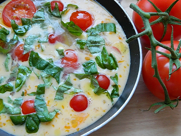 Dr Ola&amp;#39;s kitchen: Caprese Pan. Caprese Pfanne.