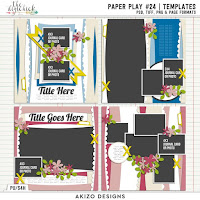 template : Paper Play 24 by Akizo Designs