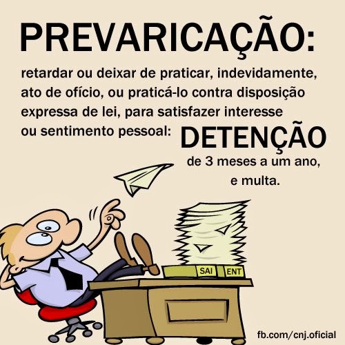 Amorim Sangue Novo Saiba o que é Prevaricação Amorim Sangue Novo Saiba o que é Prevaricação