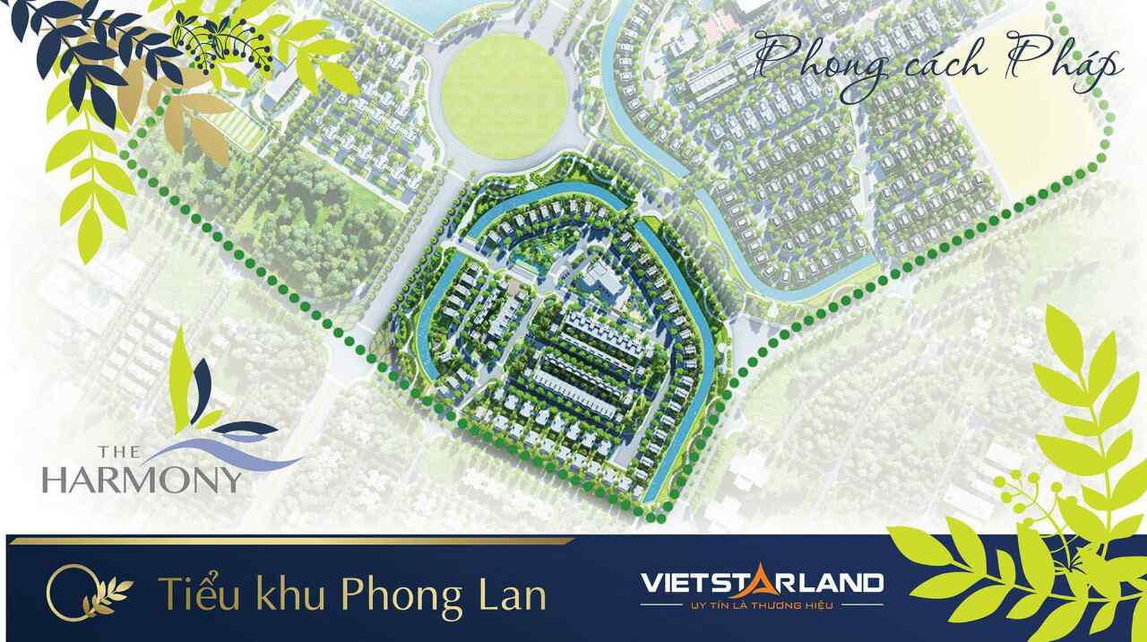 Tiểu khu phong Lan Vinhomes Riverside giai đoạn 2 phong cách Pháp trang nhã Tiểu khu phong Lan Vinhomes Riverside giai đoạn 2 phong cách Pháp trang nhã