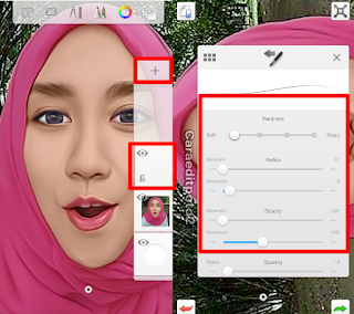 Tutorial edit foto smudge terbaru cara membuat alis