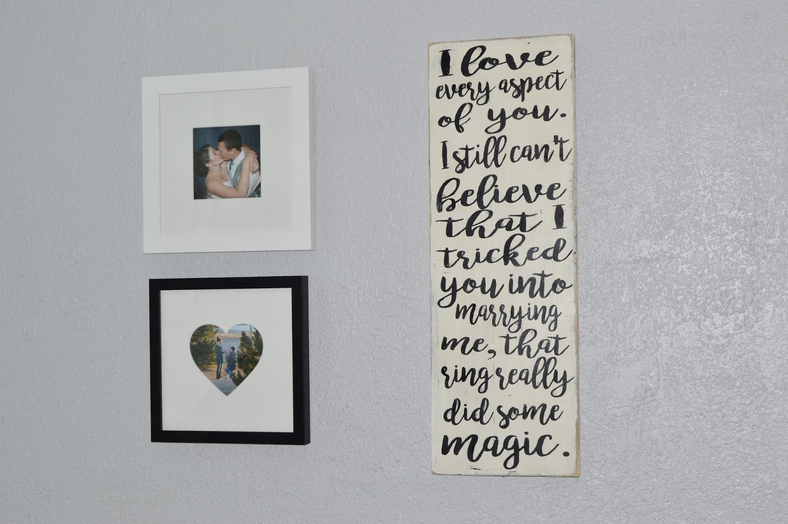 Love.Haight: A Piece Of My Wedding Letter + Customized Signs From