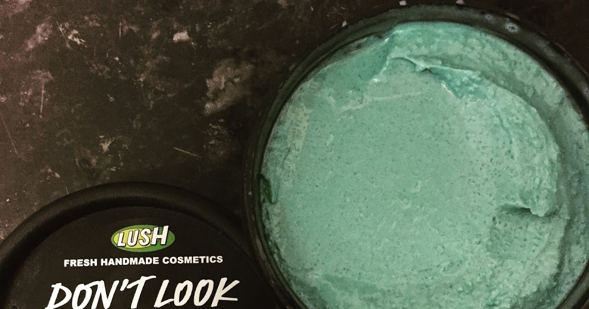Review Lush Fresh Face Mask Don't Look At Me Chocoholic Hijabi