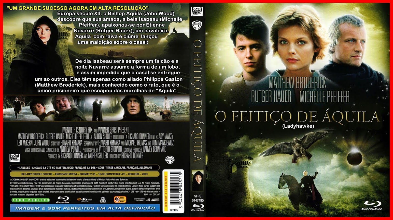 CAPAS DVDR GRATIS O Feitiço de Áquila (1985) Blu Ray CAPAS DVDR GRATIS O Feitiço de Áquila (1985) Blu Ray