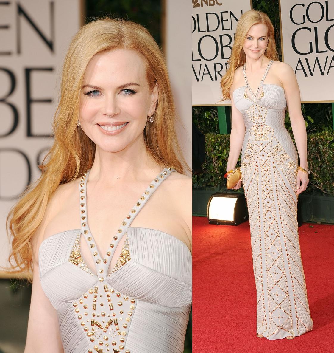 Nicole Kidman in Versace | Backless dress formal, Nice dresses, Formal ...